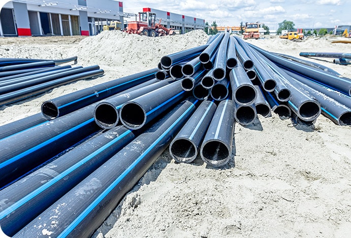 HDPE Pipe — Poly & Steel Fabrications in Berrimah. NT